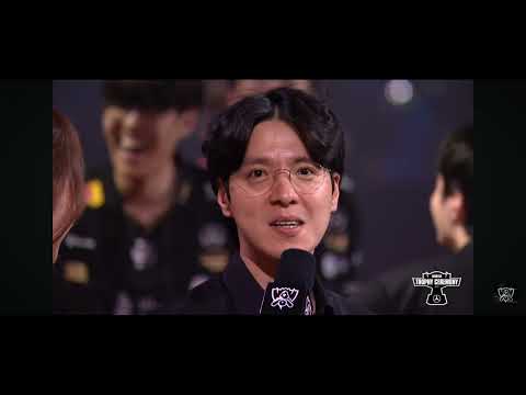 T1 Kkoma interview after winning worlds, league of legends worlds 2025 