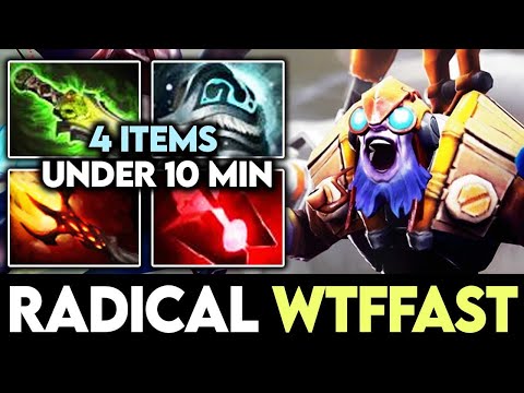 Radical Tinker Goes Turbo Mode In Ranked - WTF! 4 Items In JUST UNDER 10 MIN Dota 2
