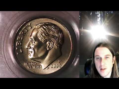 Coin Store on Ebay 2006 P Roosevelt Dime PCGS SP 69 FB Satin Finish 08567546