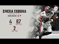 Emeka Egbuka Week 1 Highlights Every Target And Catch Vs Buccaneers