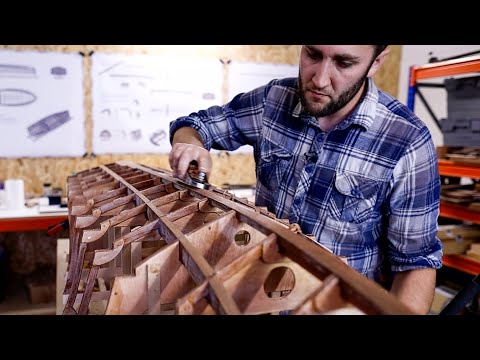 Bevelling The Stringers and Keel | Temptress 1/4 Scale Boat Build Part 16