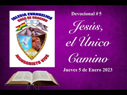 DEVOCIONAL CASA DE ORACION JESUCRISTO VIVE 05/01/2023