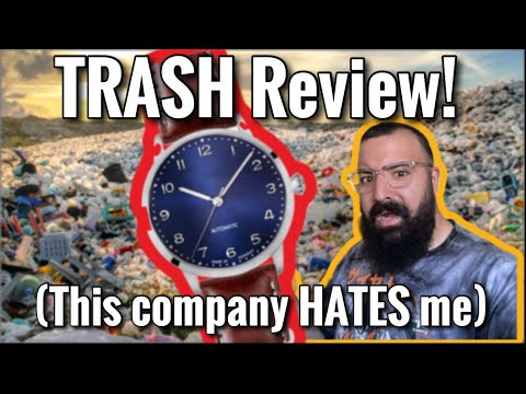 I Will NEVER Work w/ This Watchmaker Ever Again! The WORST Watch Review I've Ever Made!