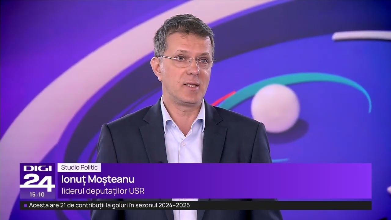 Studio politic. George Simion și Nicușor Dan, invitați de Digi24 la dezbatere