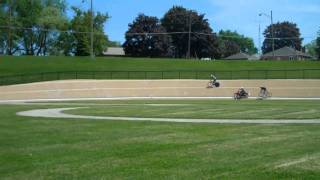 preview picture of video 'Midwest Sprint Training Group 06/05/2011 Kenosha Velodrome'