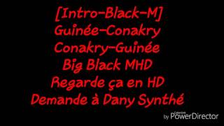 Black M À l&#39;ouest ft MHD paroles lyrics