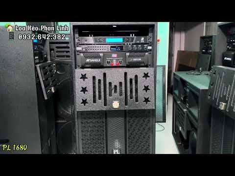 Dàn Loa điện 40 đôi PL 1680 vang cơ lai số dbacoutics Km320 plus