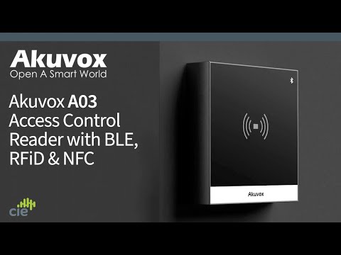Akuvox A03 Access Control Reader with Bluetooth & RFiD