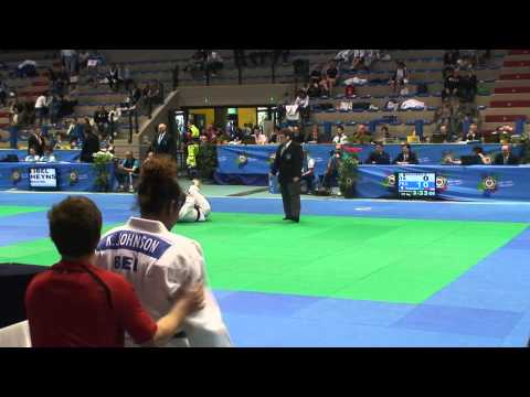 European cup Junior JUDO LIGNANO 2014 : JULIE PIERRET vs GAGGERO
