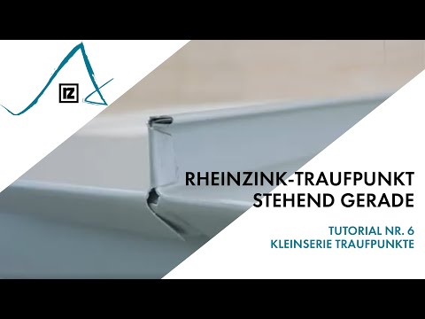 Tutorial: Serie Traufpunkte - stehend gerade (💪💪)