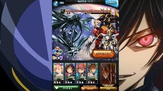 【GBF】"Code Geass Lelouch of the Rebellion - The Blue Reckoning" - Stage 6 "The Two Zeros"