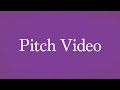 Pitch Video For Nisea