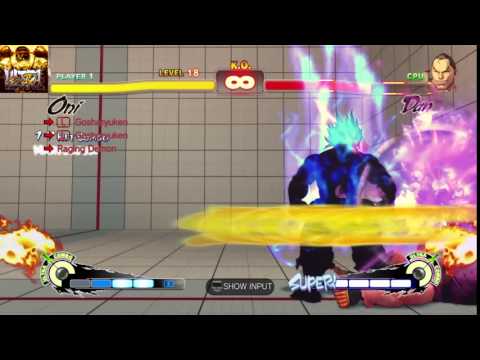 Ultra Street Fighter IV - Oni Ultra Trial 18