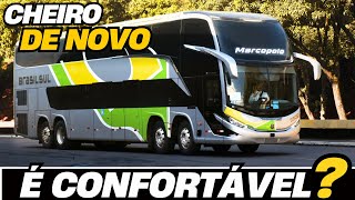 Download lagu Is the Brasil Sul semi-sleeper bus any good? Brand new and without license plates!! Get to know t... mp3