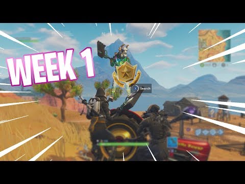 Fortnite Season 6 Week 1 Secret Battle Star Location