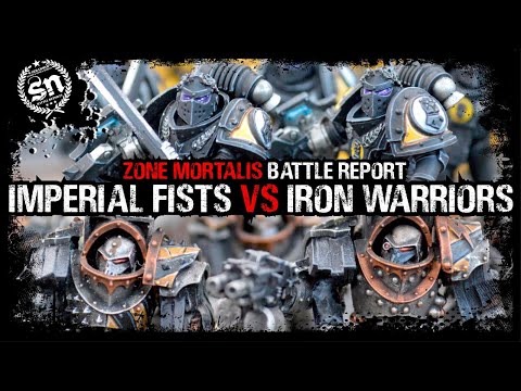 Imperial Fists vs Iron Warriors - Horus Heresy (Battle Report)
