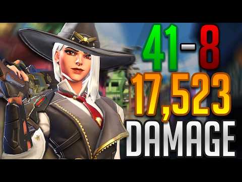 This is How a Top 500 Ashe HARD CARRIES on Paraíso | Overwatch