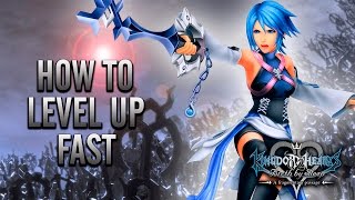 Kingdom Hearts 0.2 Birth by Sleep - How to level up FAST (Tips & Tricks)