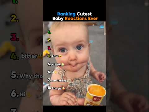 Ranking Cutest Baby Reactions Ever