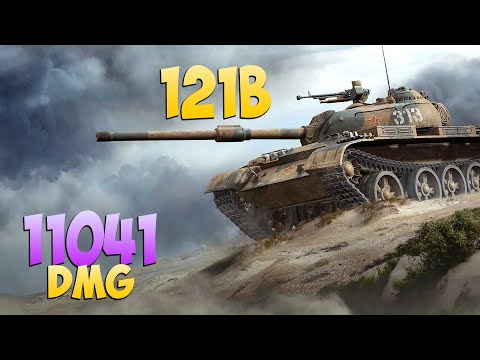 121B - 6 Frags 11K Damage - Among the big! - World Of Tanks