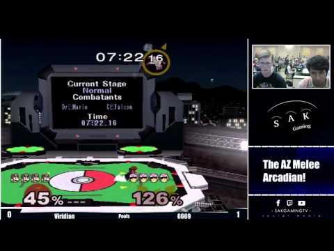 AZMA2 Pools - Viridian (Dr. Mario) vs 6669 (Captain Falcon)