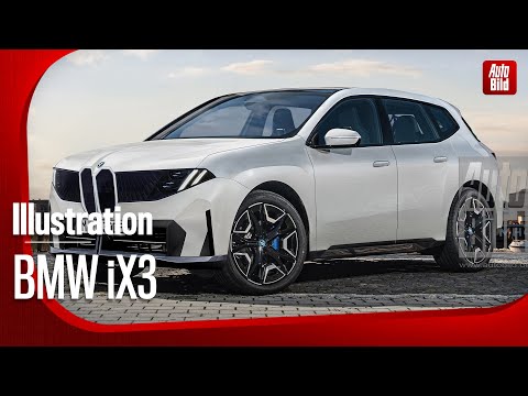 BMW iX3の未来 | ベルンハルト・ライヘルのイラストレーション