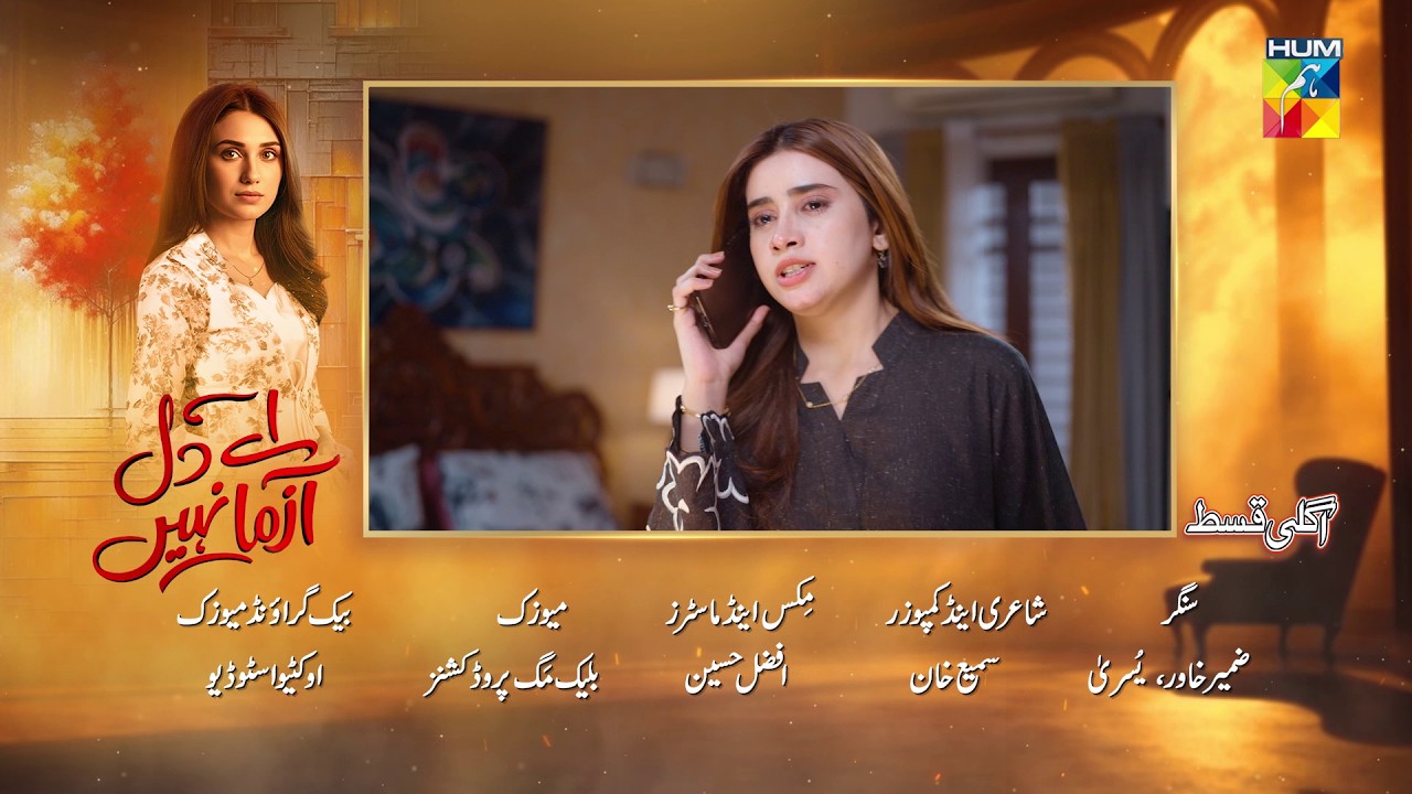 Aye Dil Aazma Nahin - Episode 21 Teaser - [Mirza Zain Baig and Hina Tariq] - HUM TV