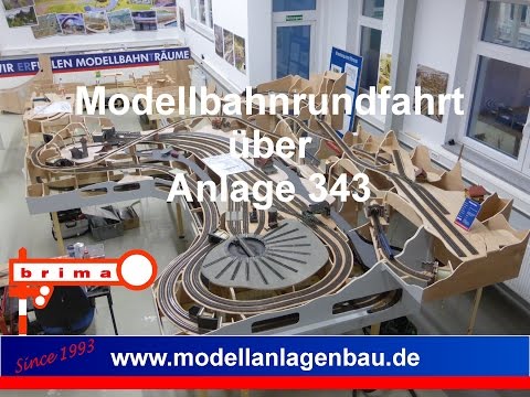 Modellbahnrundfahrt Anlage
