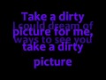 Dirty Picture - Taio Cruz ft. Kesha (LYRICS) 