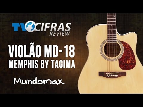 REVIEW VIOLÃO FOLK MD18 MEMPHIS