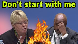 Glynnis Breytenbach Furious with Julius Mkhwanazi. Don't start with me please.