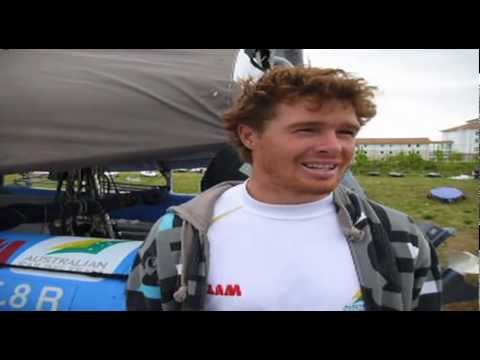 Australian Sailing Team - Tom Slingsby after winning 2012 Laser World Championship.mov