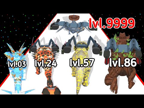 (2025) Dino Evolution Run 3D Game Level Up Dino Max Level Gameplay (New Update)