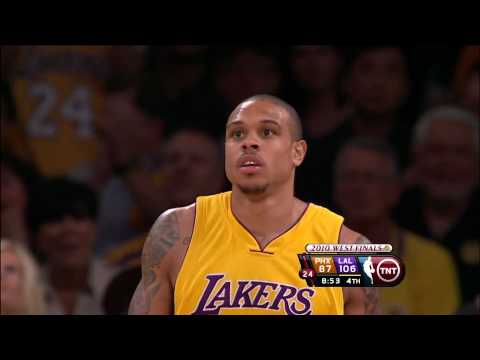 (Playoffs 2010) Shannon Brown Slam Attempt on Jason Richardson