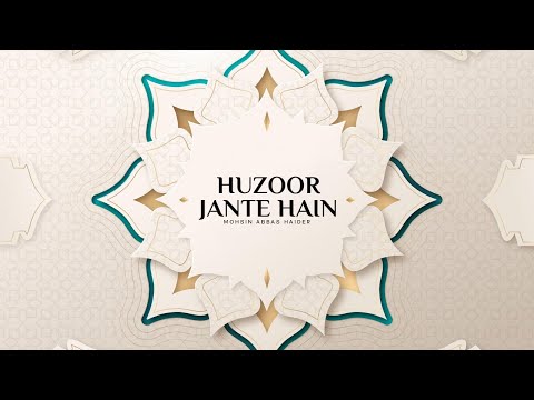 Mohsin Abbas Haider | Huzoor Jante Hain (Naat) | Official Audio