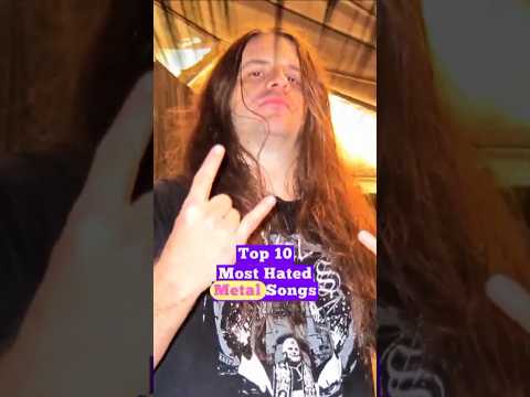Top 10 Most Hated Metal Songs in Metal History #songs #musichistory #musician #shorts