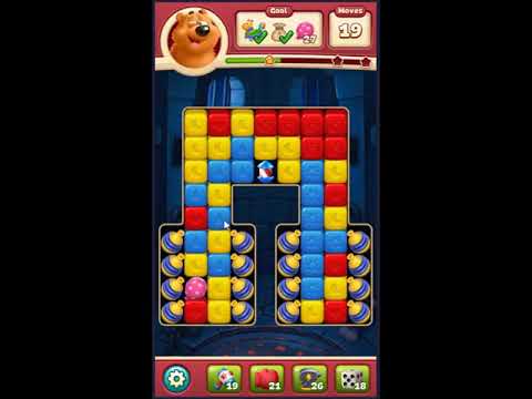 Toon Blast Level 1819 - NO BOOSTERS 🐻🐺🐱 | SKILLGAMING ✔️