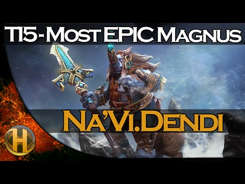 Dota 2 TI5 Na'Vi.Dendi Most EPIC Magnus