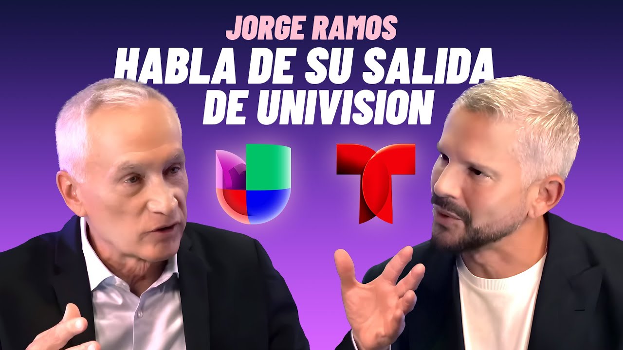 JORGE RAMOS SALE DE UNIVISIÓN: “La idea del retiro se me complica” 😱 Cara a Cara con Rodner Figueroa