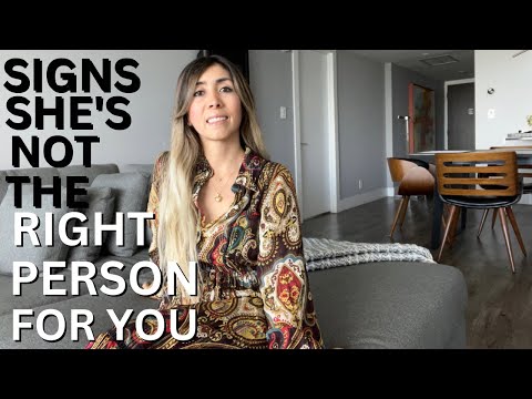 5 SIGNS SHE IS NOT THE WOMEN FOR YOU (she is not the right one and you need to let this woman go)