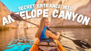 HOW TO GET TO ANTELOPE CANYON (there's only one way in!)