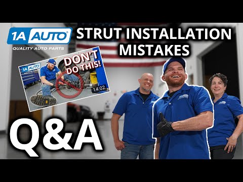 Questions and Answers! From Our Common Strut Installation Mistakes Video!