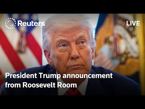 Video | LIVE: President Trump to make an announcement in White House Roosevelt Room