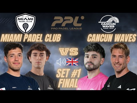 TAPIA-ALONSO vs DAL BIANCO-RUIZ |SET #1 - Final🥇HIGHLIGHTS | Pro Padel League 2025 🎾