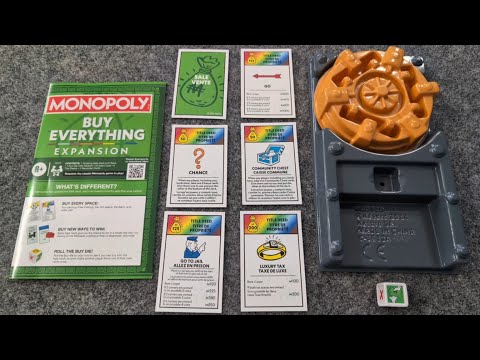 WHAT'S NEW Monopoly Buy Everything expansion