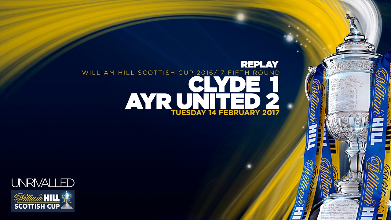 FC Clyde Glasgow 1-2 a.p. Ayr United Football and Athletic Club Ltd 