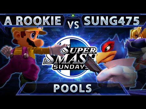 SSS 30 - SFS A Rookie (Mario) Vs. OXY SUNG475 (Falco, Sheik) SSBM Singles Pools - Melee