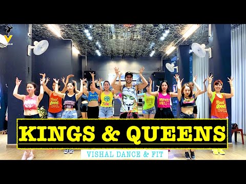 Kings & Queens - Ava Max | Zumba Dance Workout | Zumba Workout For Beginners | Vishal Choreography