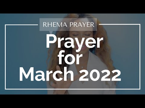 Prayer for March 2022 (Month of Supernatural REST)