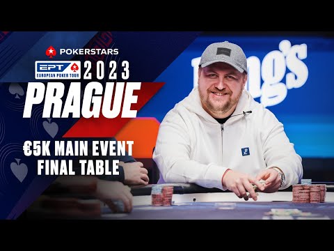 EPT Prague 2023: €5K Main Event - FINAL TABLE Livestream ♠️ PokerStars
